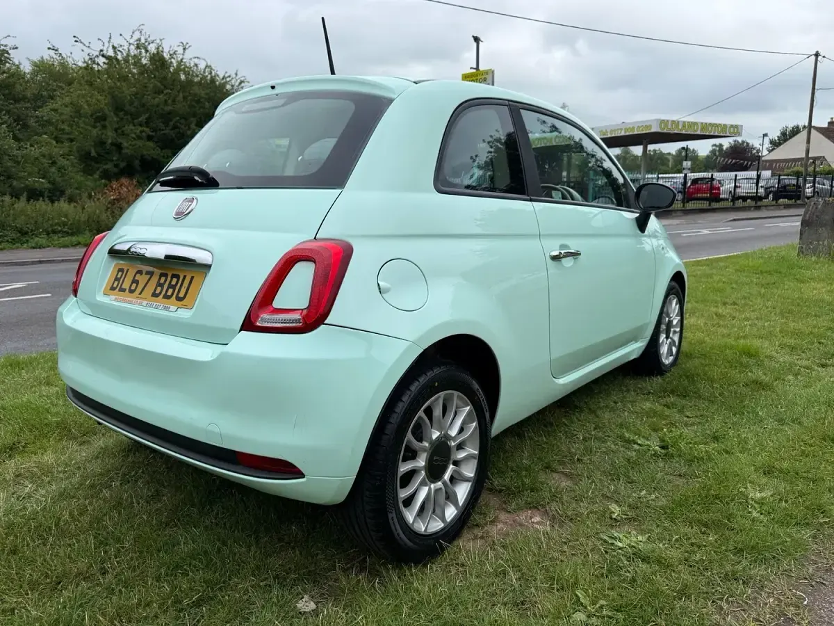 Used Fiat 500 Pop Star 69 HP (50 kW) 2017 Green Hatchback