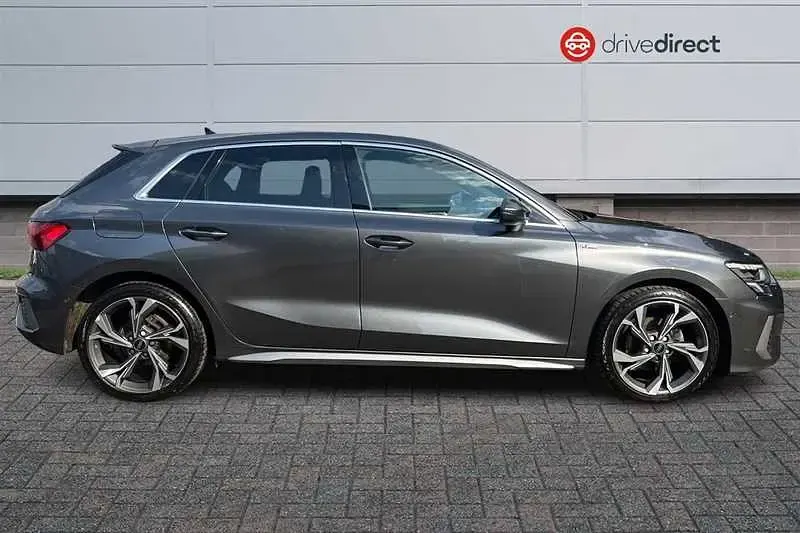 Used Audi A3 Sportback S-Line 110 HP (80 kW) 2024 Grey Hatchback