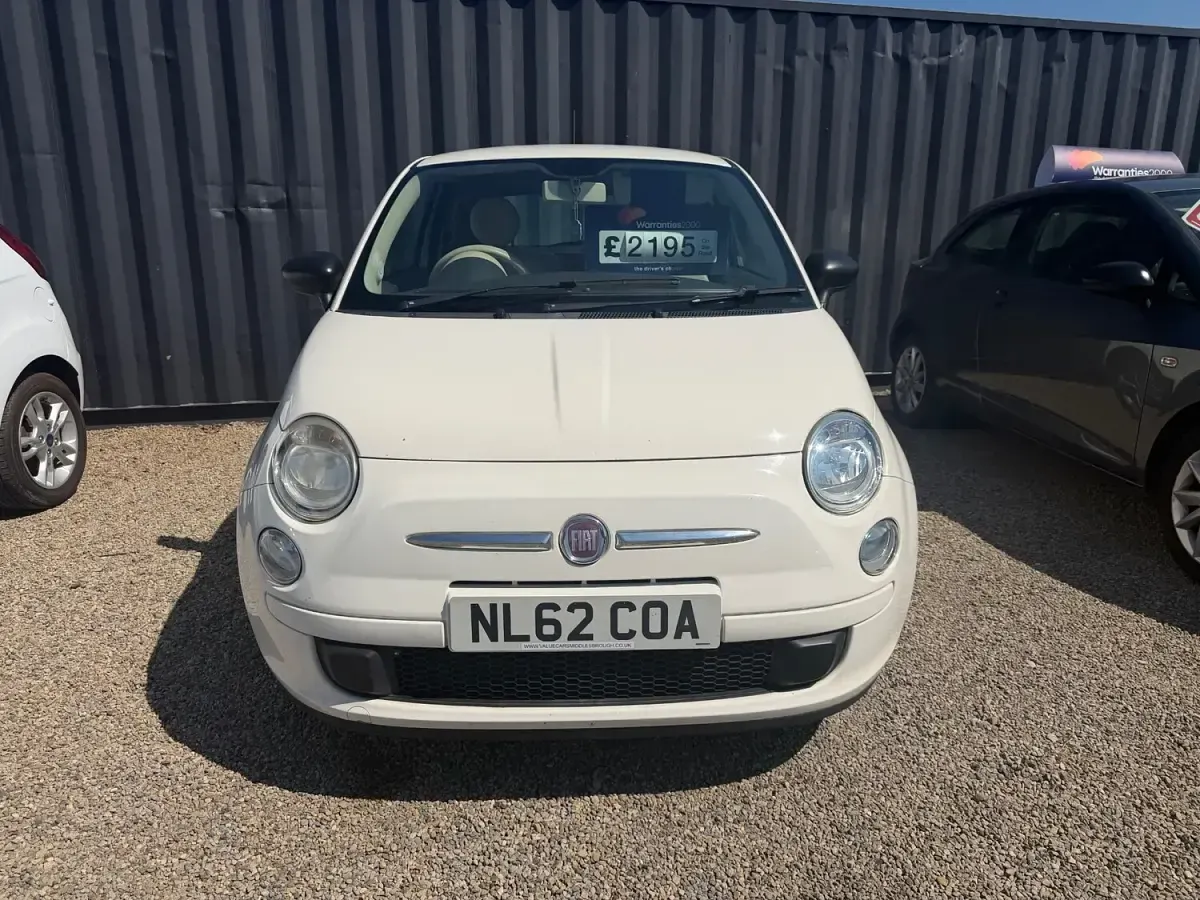 Used Fiat 500 Pop 69 HP (50 kW) 2012 White Hatchback