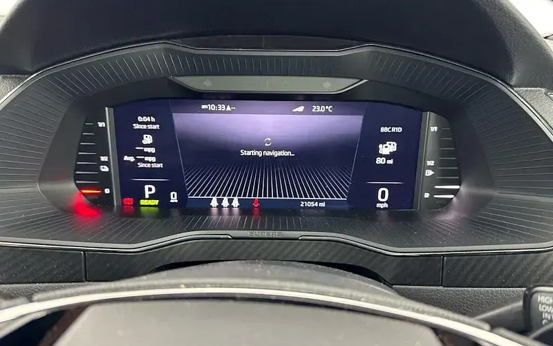 Used Skoda Superb SportlinePlus 218 HP (160 kW) 2021 Grey Hatchback