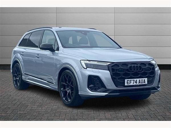 Silver Used 2024 Audi Q7 Black Edition SUV | £61,990 (Expensive) - Image 1/4