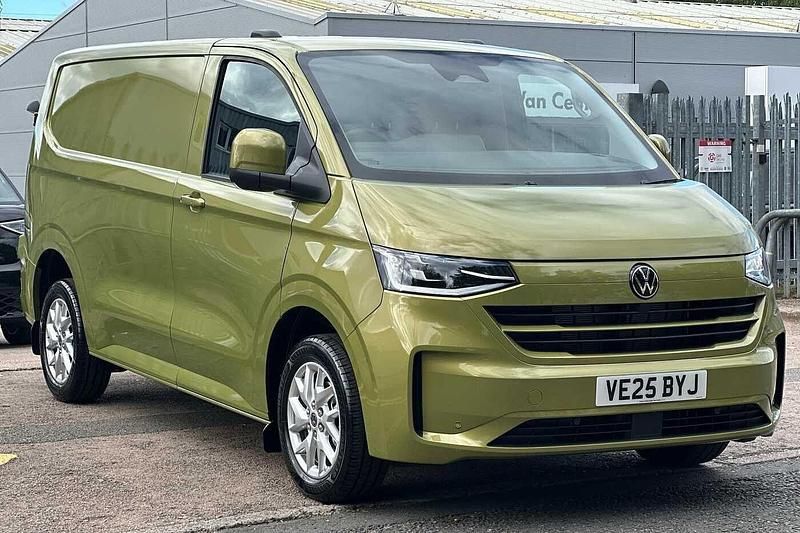 Warm green metallic Used 2025 VW Transporter Pro Van | £36,990 (Expensive) - Image 1/4