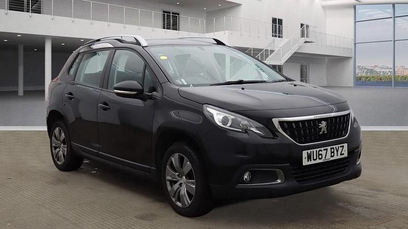 Black Used 2017 Peugeot 2008 Active SUV | £6,499 (Good price) - Image 1/4