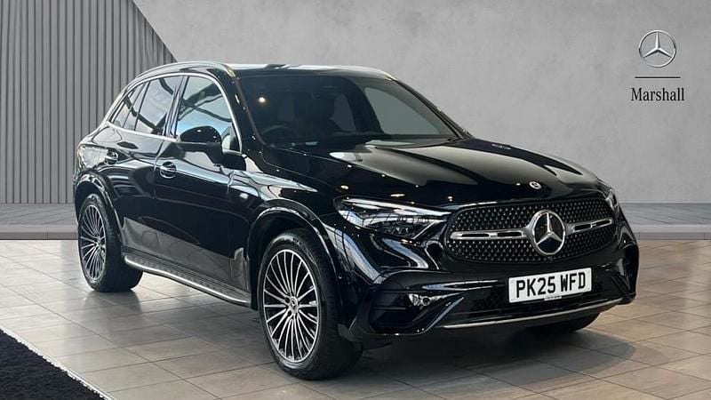 Black Used 2025 Mercedes GLC300 AMG Line Premium Plus SUV | £52,980 (Expensive) - Image 1/4