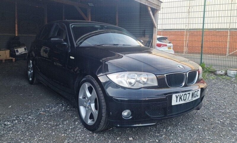 Black Used 2007 BMW 118 Sport Line Hatchback | £1,495 (Super price) - Image 1/4