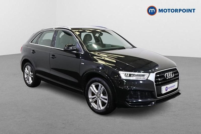 Black Used 2018 Audi Q3 S-Line SUV | £15,999 (Good price) - Image 1/4