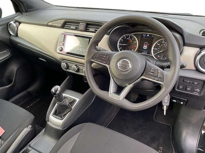 Used Nissan Micra Acenta 91 HP (66 kW) 2022 Black Hatchback