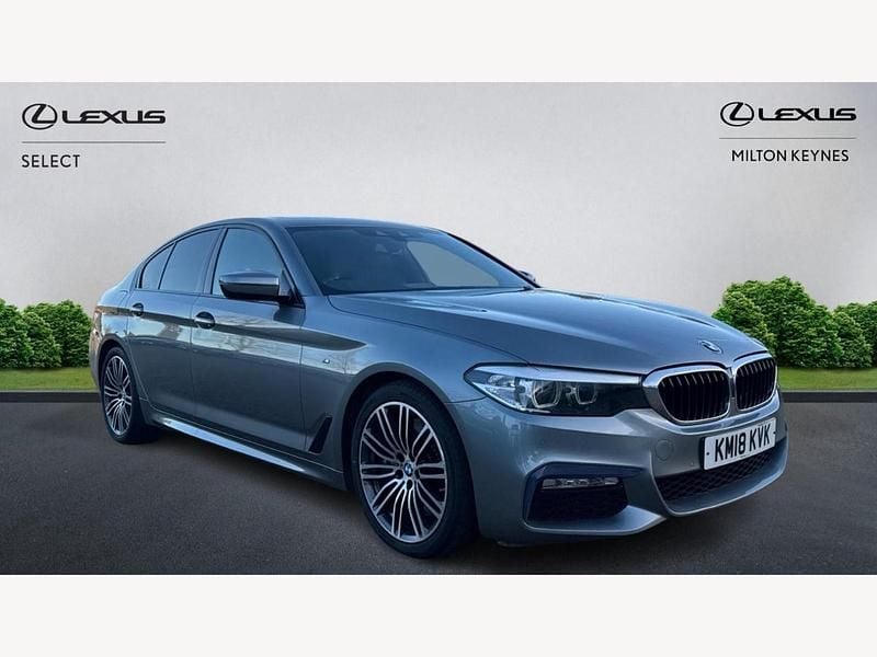 Blue Used 2018 BMW 540 M Sport Sedan | £17,949 (Fair price) - Image 1/3