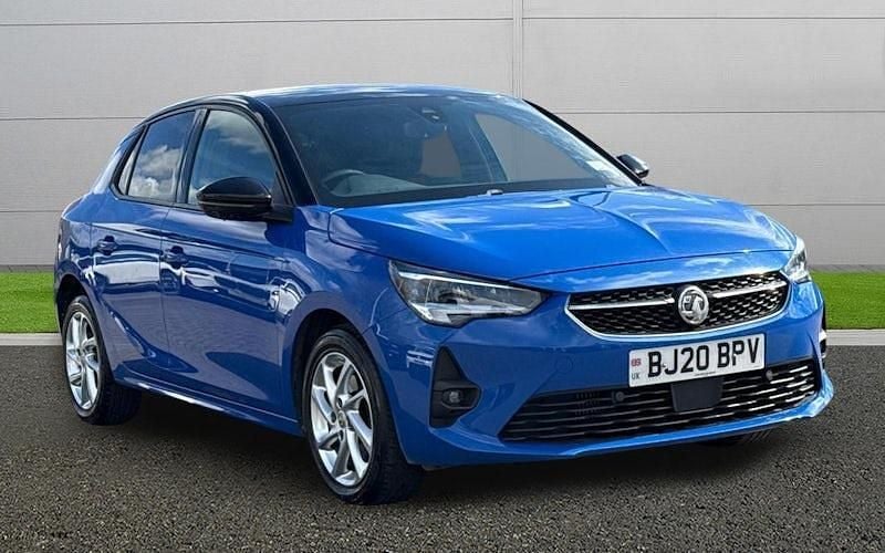 Used Vauxhall Corsa SRi 101 HP (74 kW) 2020 Blue Hatchback
