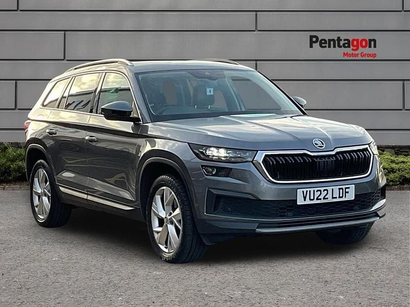 Grey Used 2022 Skoda Kodiaq SE L SUV | £21,900 (Good price) - Image 1/4