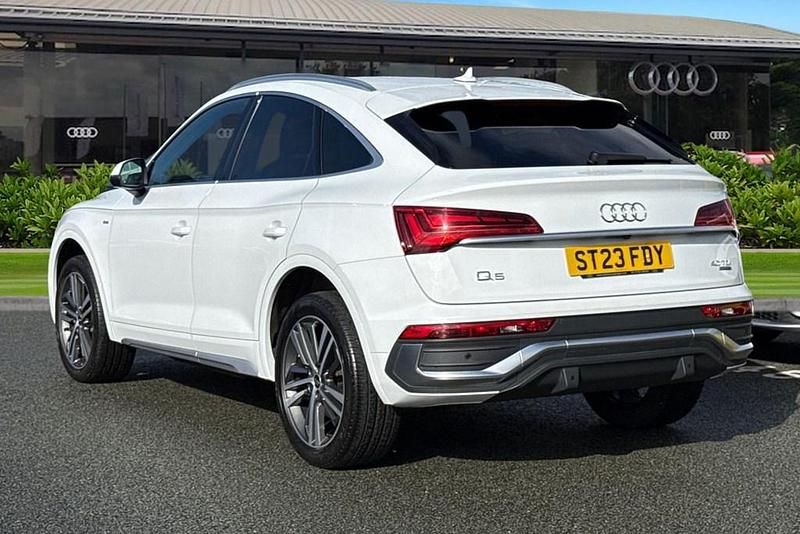 Used Audi Q5 S-Line 204 HP (150 kW) 2023 White SUV