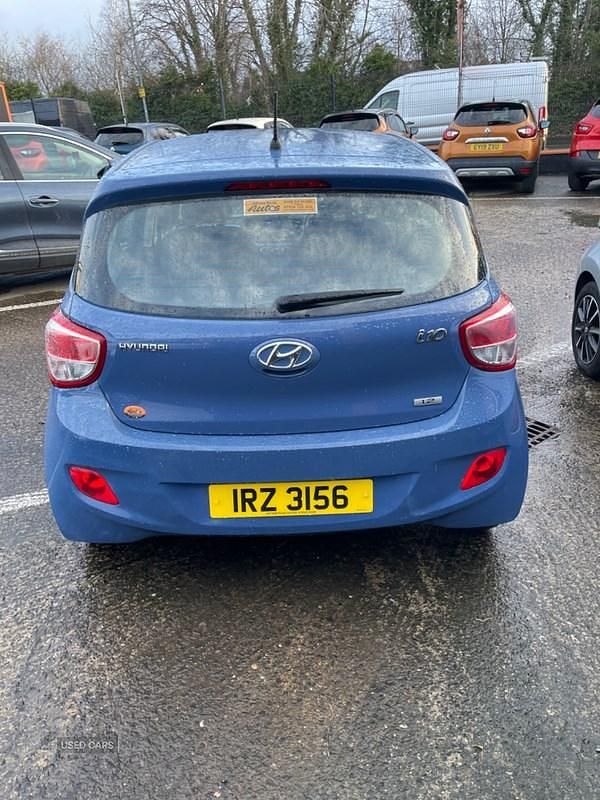 Used Hyundai i10 SE 83 HP (61 kW) 2014 Blue Hatchback