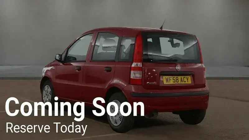 Used Fiat Panda Dynamic 2008 Red Hatchback