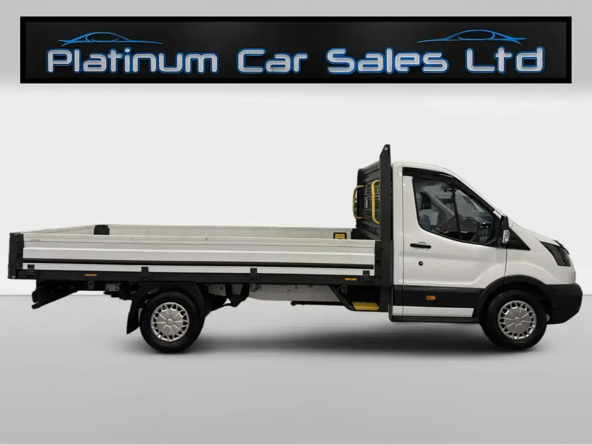 Used Ford Transit 130 HP (95 kW) 2018 White Cabriolet