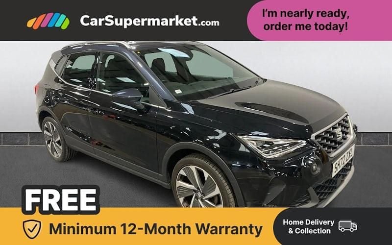 Used Seat Arona FR 110 HP (80 kW) 2022 Black SUV
