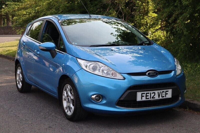 Blue Used 2012 Ford Fiesta Zetec Hatchback | £1,989 (Good price) - Image 1/4
