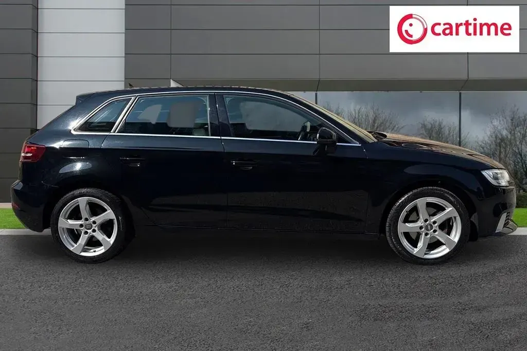 Used Audi A3 Sportback Sport 150 HP (110 kW) 2019 Black Hatchback
