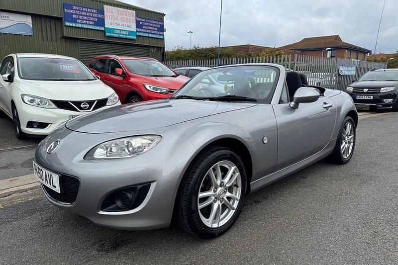 Silver Used 2010 Mazda MX5 Cabriolet | £7,995 (Fair price) - Image 1/1