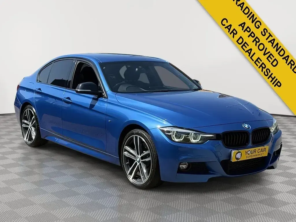 Used BMW 320 M Sport 190 HP (139 kW) 2018 Blue Sedan
