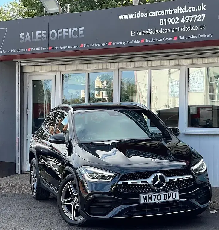 Used Mercedes GLA220 AMG line 190 HP (139 kW) 2021 Black SUV