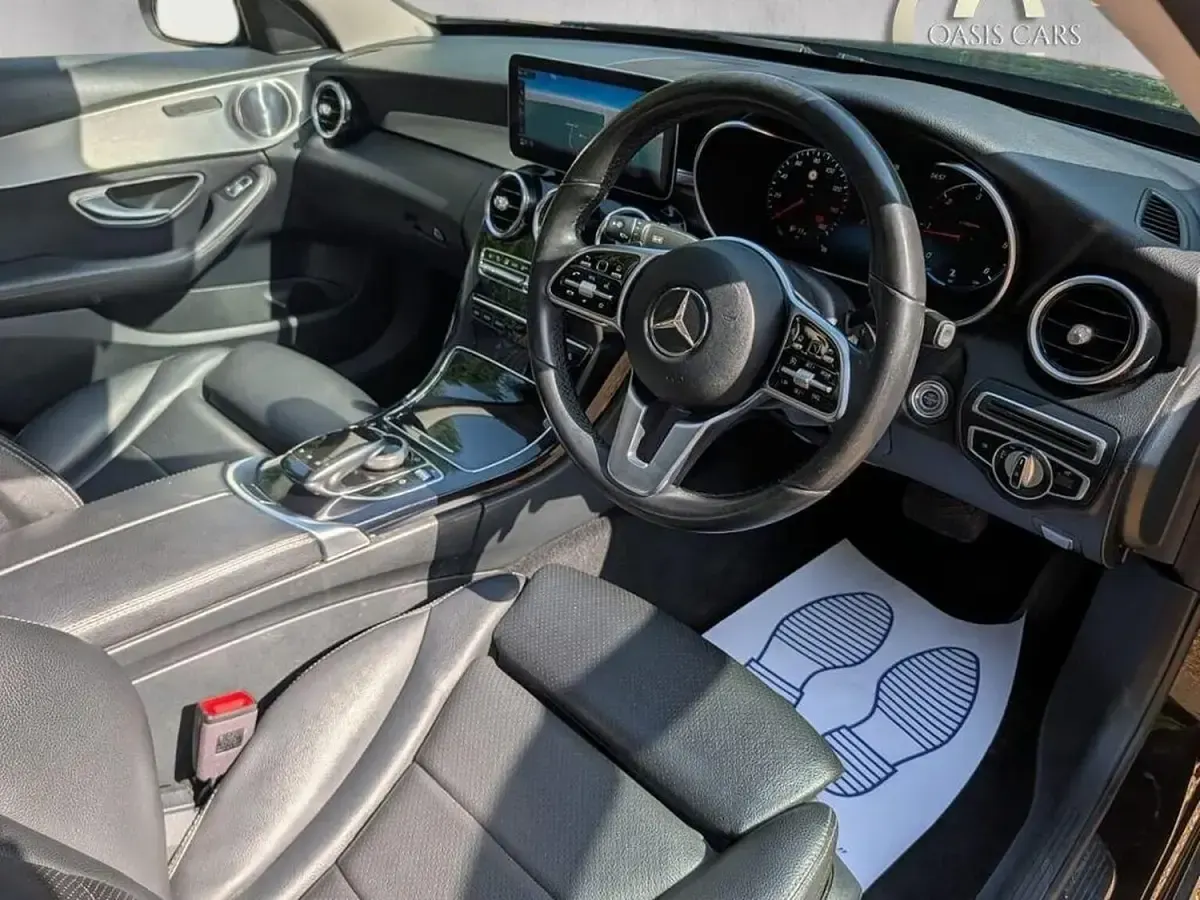 Used Mercedes C220 Premium Plus 2019 Black Sedan