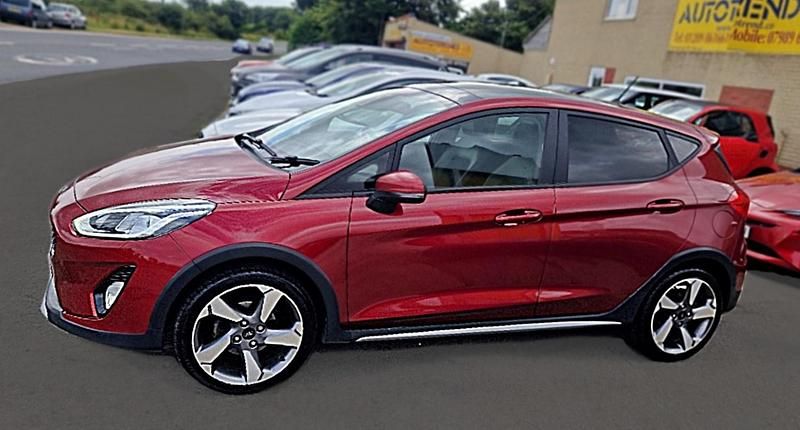 Used Ford Fiesta Active X 140 HP (102 kW) 2018 Red Hatchback