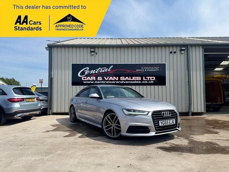 Silver Used 2015 Audi A6 Black Edition Sedan | £13,500 (Fair price) - Image 1/4