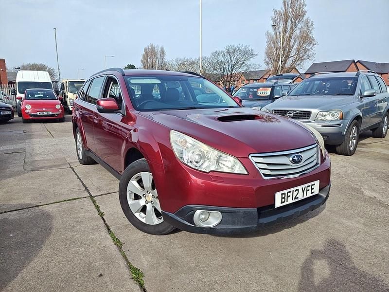 Used Subaru Outback 2012 Red Estate