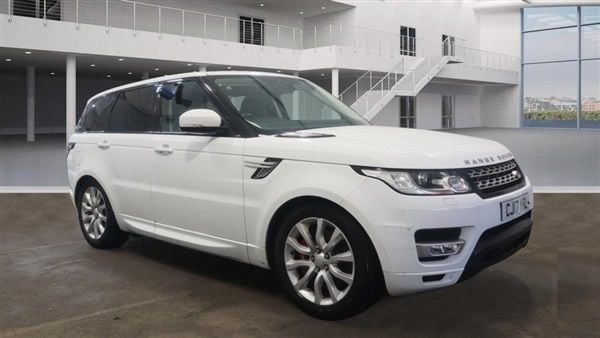White Used 2017 Land Rover Range Rover Sport HSE SUV | £17,985 (Super price) - Image 1/1