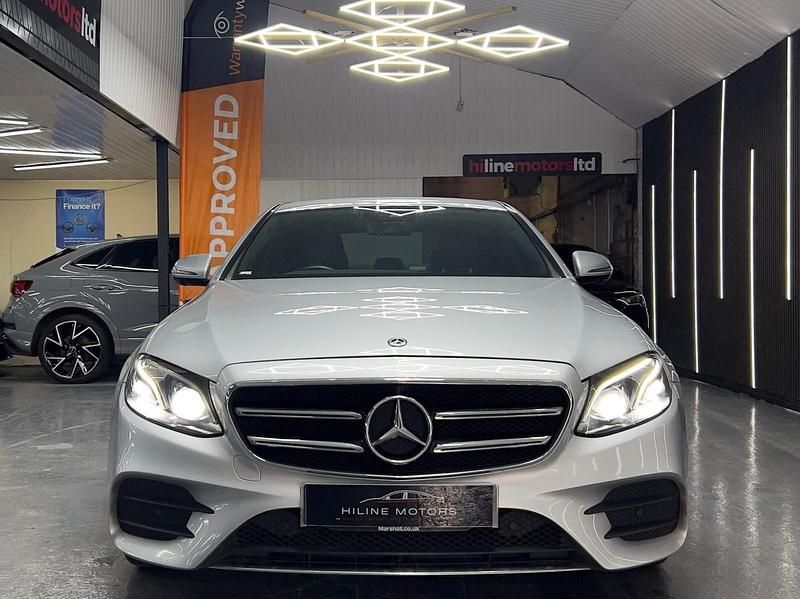 Used Mercedes E220 AMG line 2020 Silver Sedan
