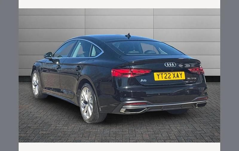 Used Audi A5 Sportback Sport 150 HP (110 kW) 2022 Black Hatchback