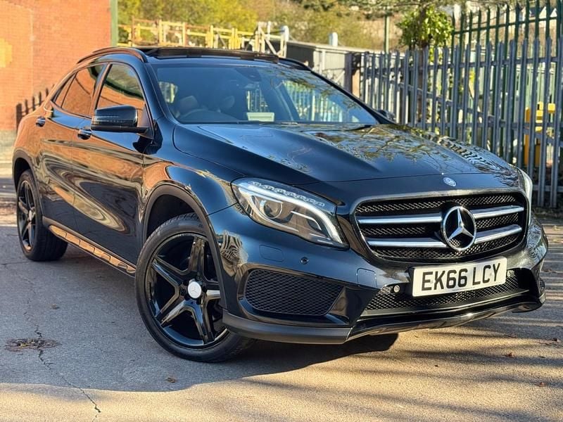 Black Used 2016 Mercedes GLA250 AMG line SUV | £14,495 (Fair price) - Image 1/4