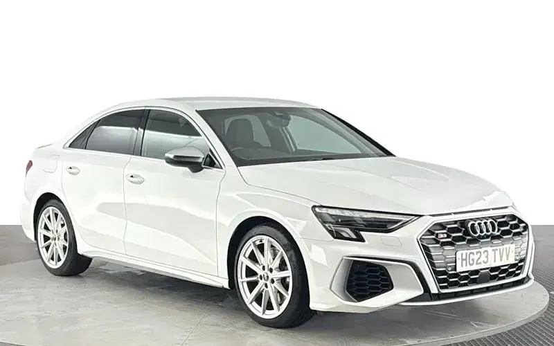 Used Audi S3 Advanced 310 HP (228 kW) 2023 White Sedan