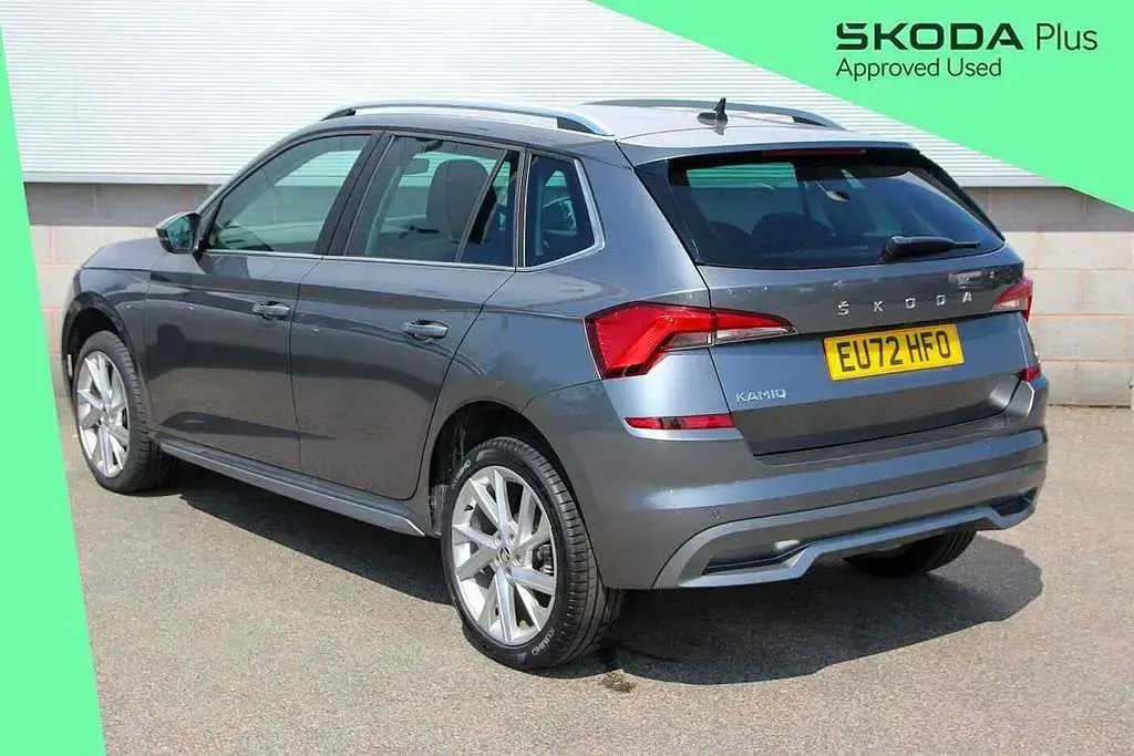 Used Skoda Kamiq SE L Executive 147 HP (108 kW) 2022 Graphite grey metallic SUV