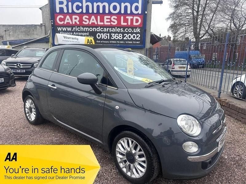 Used Fiat 500C Lounge 69 HP (50 kW) 2014 Grey Cabriolet