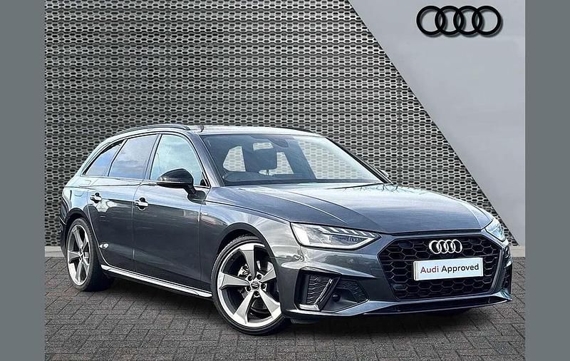 Used Audi A4 Black Edition 147 HP (108 kW) 2020 Grey Estate