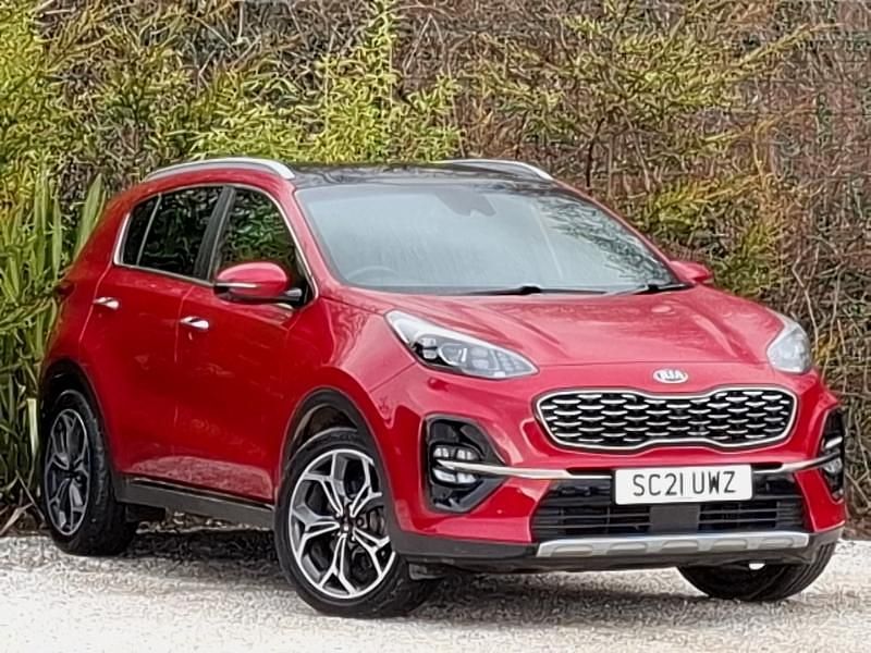 Used Kia Sportage GT-Line S 174 HP (127 kW) 2021 Red SUV
