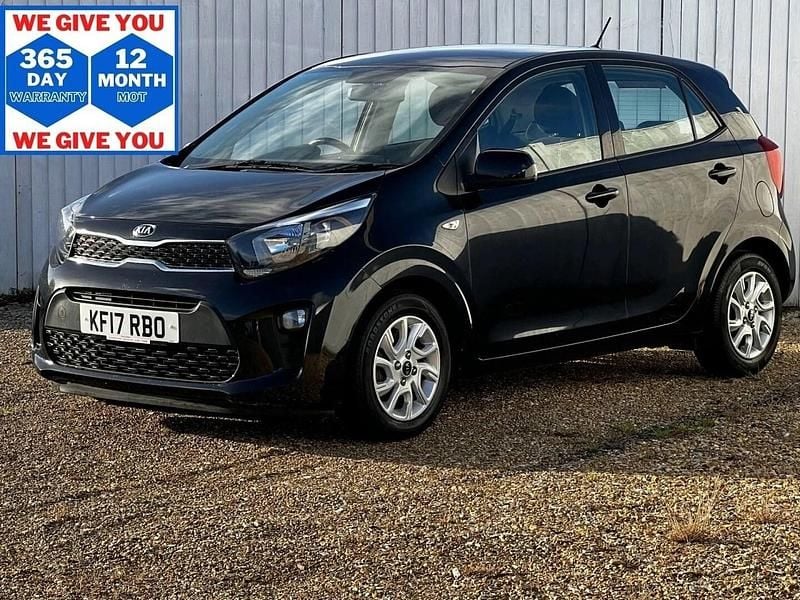 Black Used 2017 Kia Picanto Hatchback | £9,299 (A bit pricey) - Image 1/4