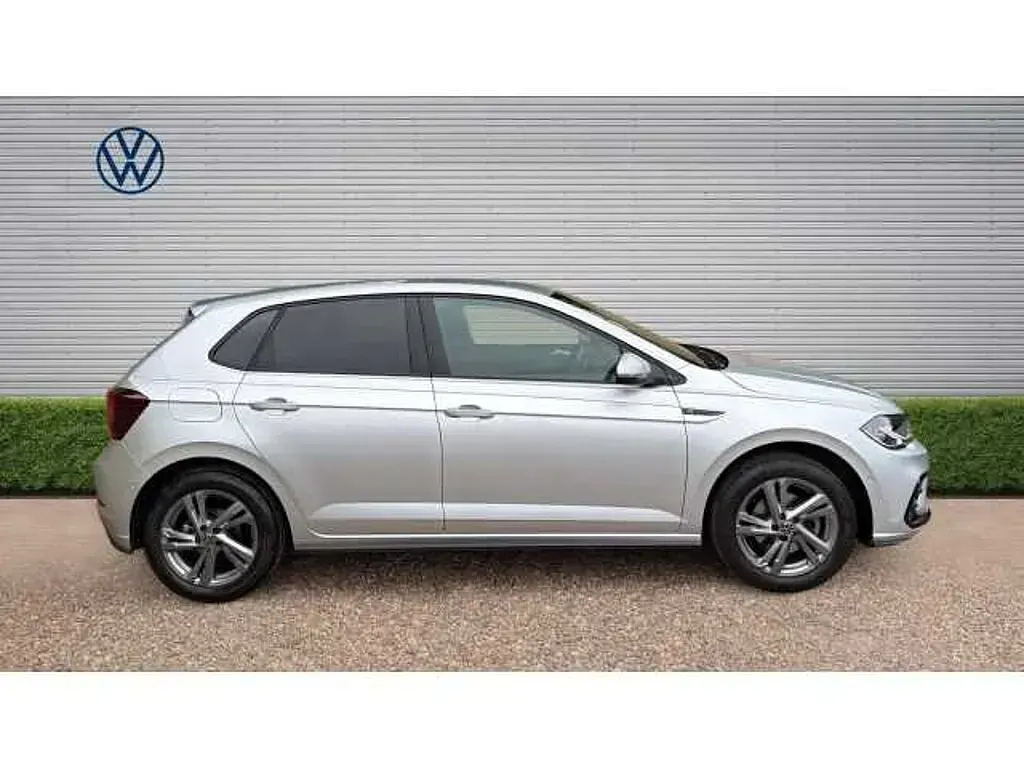 Used VW Polo R-line 110 HP (80 kW) 2022 Silver Hatchback