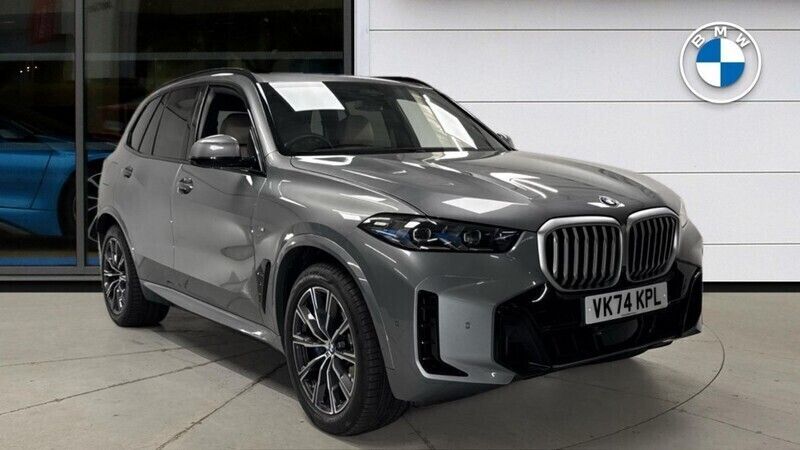 Grey Used 2024 BMW X5 M Sport SUV | £77,950 - Image 1/4