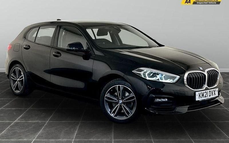 Black Used 2021 BMW 118 Sport Line Hatchback | £14,195 (Good price) - Image 1/2
