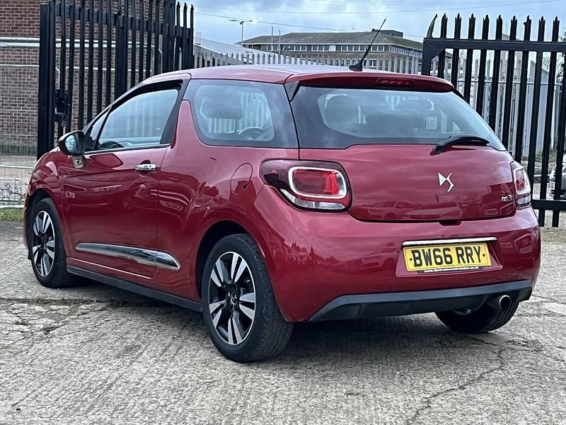 Used DS Automobiles DS3 Chic 2017 Red Hatchback