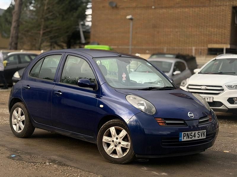 Used Nissan Micra 88 HP (64 kW) 2004 Blue Hatchback