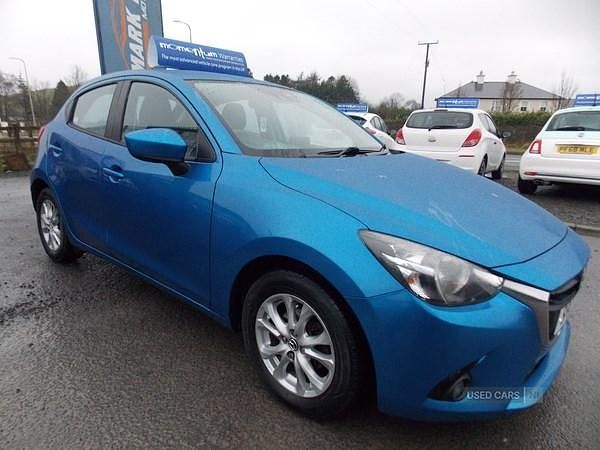 Blue Used 2016 Mazda 2 Hatchback | £7,595 (Fair price) - Image 1/4