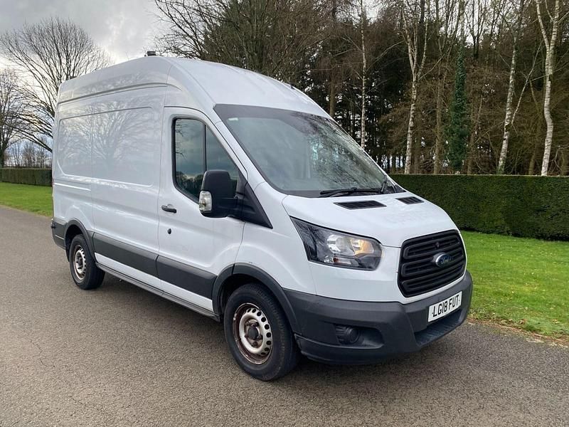 Used Ford Transit 130 HP (95 kW) 2018 White Van