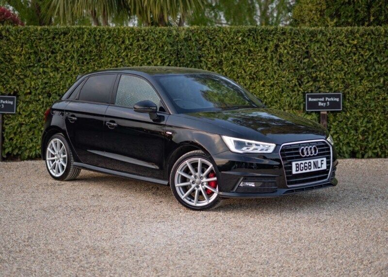 Black Used 2018 Audi A1 Sportback S-Line Hatchback | £11,800 (Fair price) - Image 1/4
