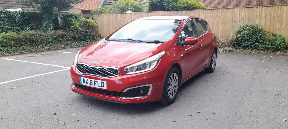 Used Kia Ceed 136 HP (100 kW) 2018 Red Hatchback