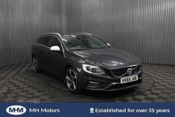 Grey Used 2015 Volvo V60 R-Design Estate | £6,995 (Good price) - Image 1/4