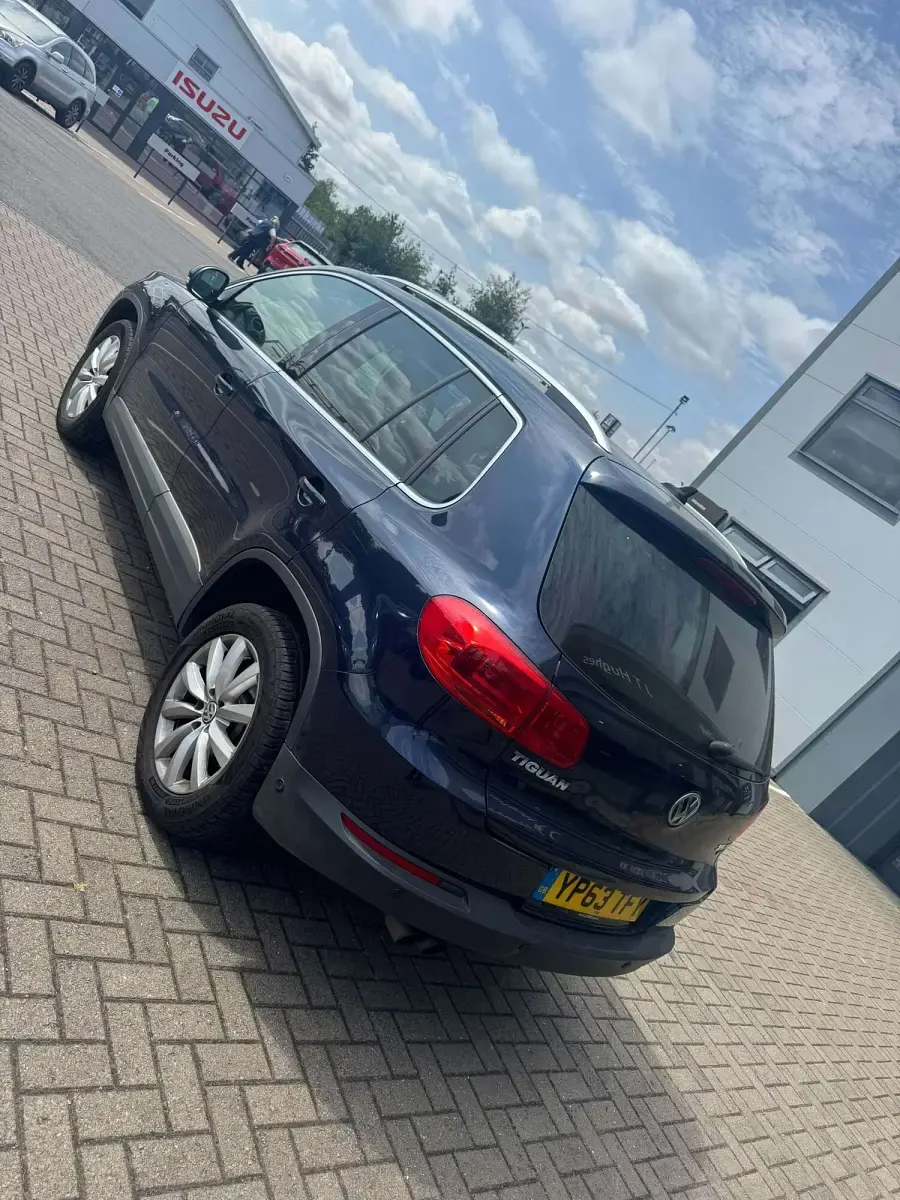 Used VW Tiguan Match 138 HP (101 kW) 2013 Blue SUV