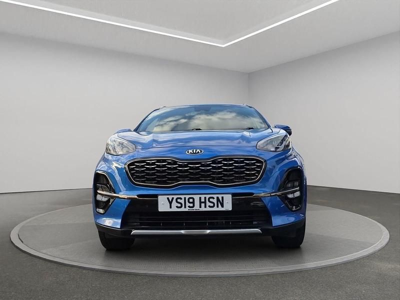 Used Kia Sportage GT-Line 174 HP (127 kW) 2019 Blue SUV